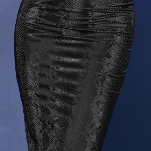 Falda Exótica con Estampado de Serpiente [4]