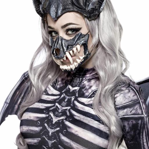 Disfraz esqueleto de Murciélago mujer [3]