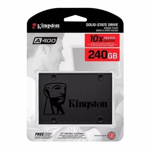 KINGSTON A400 SSD 240GB 2.5" (Nuevo) PVD canon incluido [0]