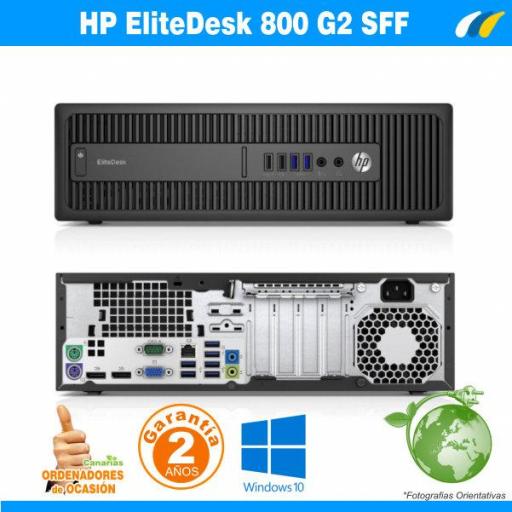 Intel Core i5-6500 3.20 GHz 8GB 500GB - HP Elitedesk 800 G2 SFF "grado A-" [1]