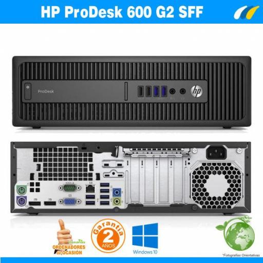 Intel Core i5-6500 3.20 GHz 8GB 500GB - HP Prodesk 600 G2 SFF "grado A-" [0]