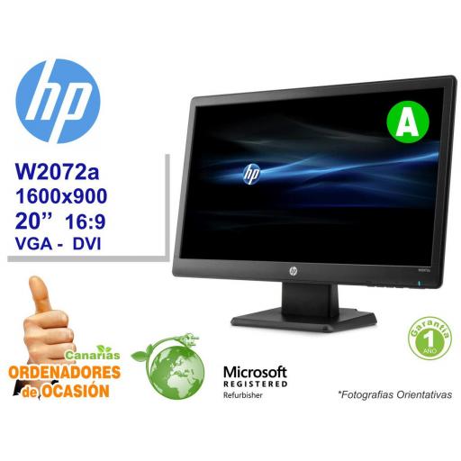 Monitor HP W2072a 20'' [0]