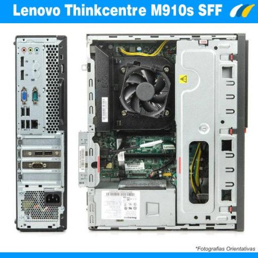 i5-6500 3.20 GHz | 16GB | 256GB SSD | ​​LENOVO THINKCENTRE M910s SFF | GRADO A [1]