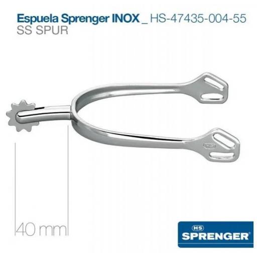ESPUELA SPRENGER INOX HS-47435-004-55