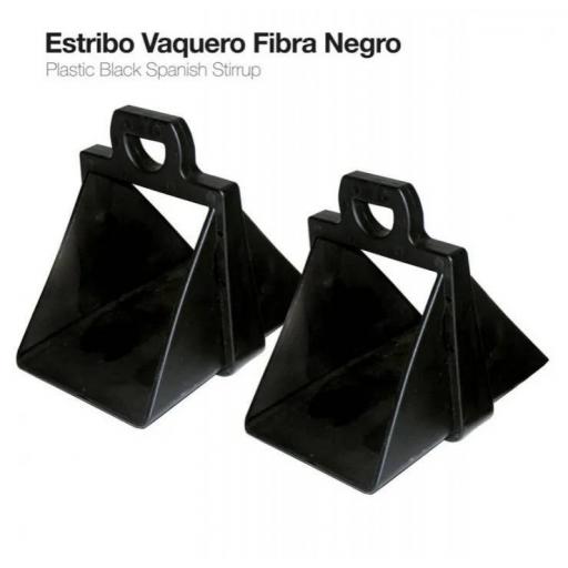 ESTRIBO VAQUERO FIBRA 22153-K NEGRO [0]