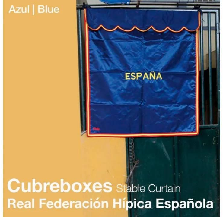 CUBREBOXES REAL FEDERACIÓN HÍPICA ESPAÑOLA AZUL