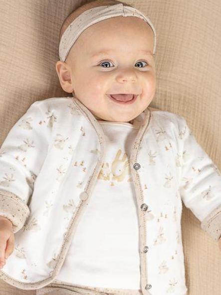 Chaqueta Little Dutch Reversible Bunny [1]