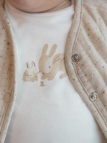 Chaqueta Little Dutch Reversible Bunny [3]