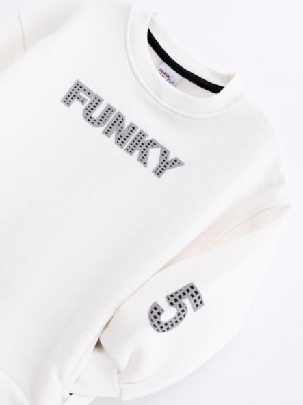 Chándal Felpa For Funky Kids Blanco [1]