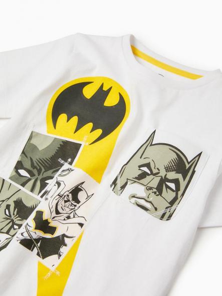 Camiseta Zippy Batman Blanco [2]