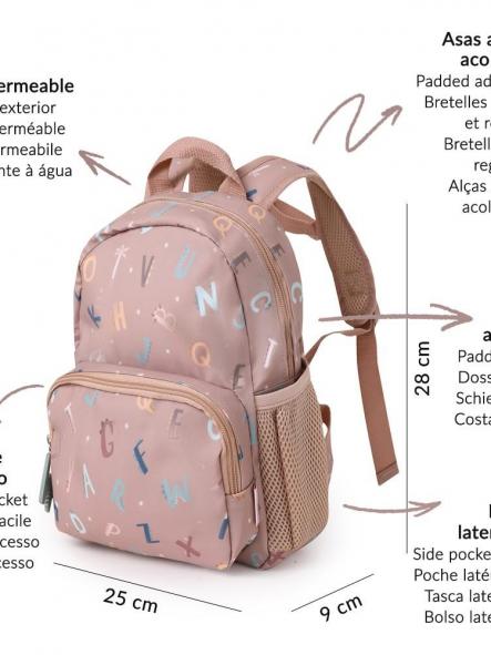 Mochila Tutete Funny Letters [4]