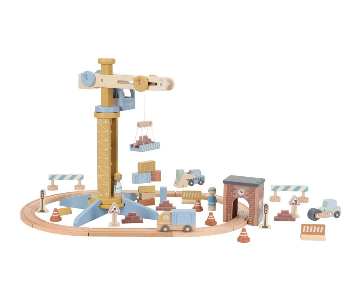 Set Construcción Grua Little Dutch LD2542