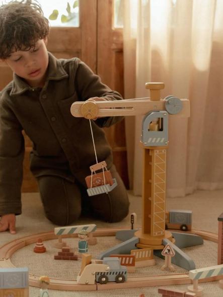 Set Construcción Grua Little Dutch LD2542 [1]