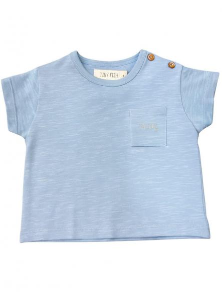Camiseta Tiny Fish Rayas Aqua 89849