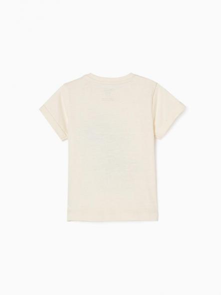 Camiseta Zippy Beige Camello Aventura [2]