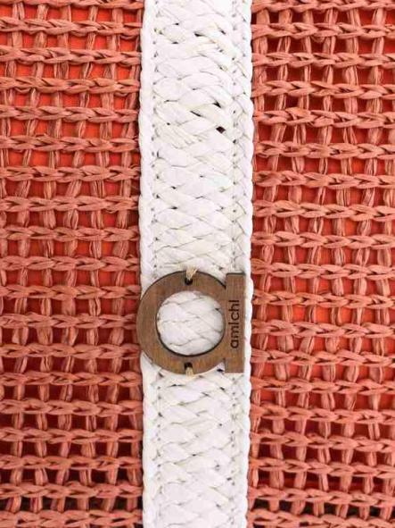 Bolso Shopper Amichi Rafia 8011 [3]