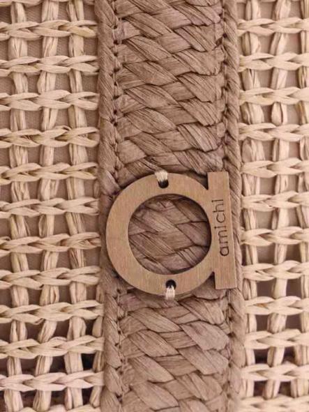 Bolso Shopper Amichi Rafia 8011 [1]