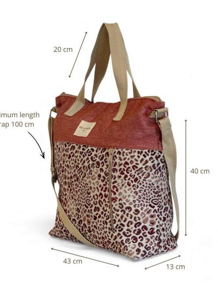 Bolso Grande De La Mur Talco [1]