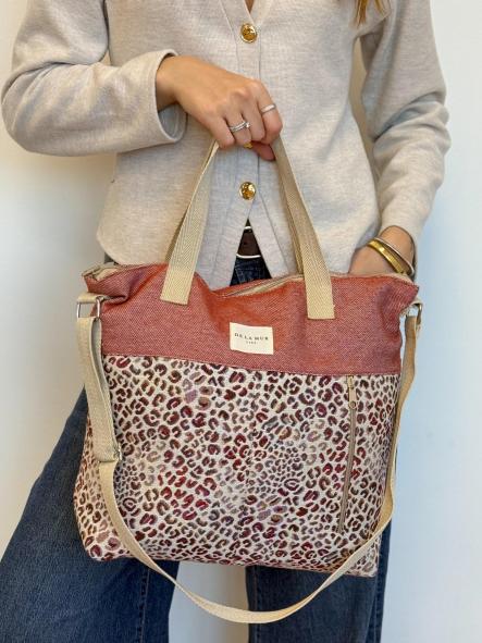 Bolso Grande De La Mur Talco