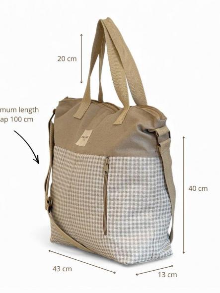 Bolso Grande De La Mur Vison  [1]