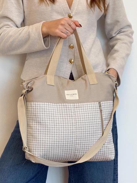 Bolso Grande De La Mur Vison 