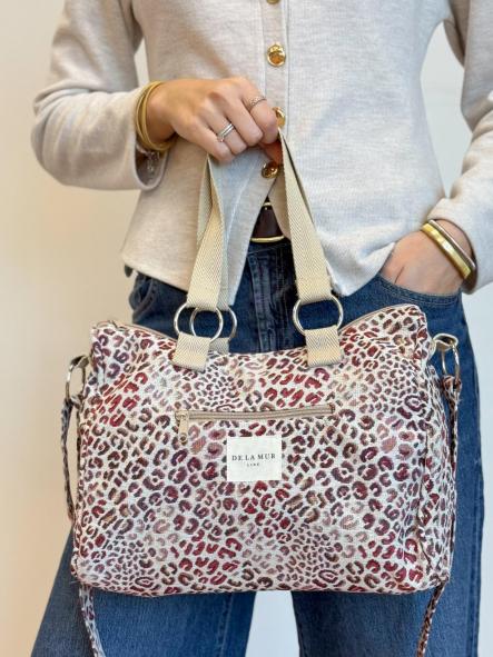 Bolso Mediano De La Mur Talco