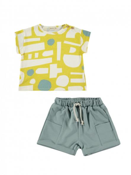 Conjunto BabyClic Play Geo Lemon