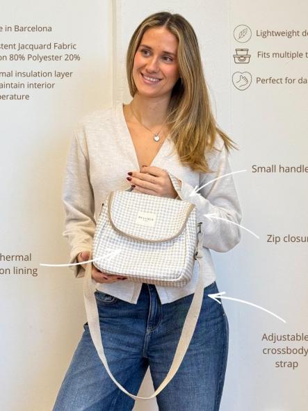 Bolso Lunch De La Mur Vison  [5]