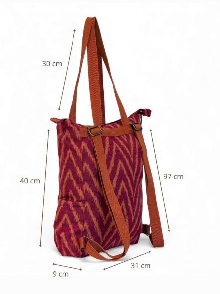 Mochila Bolso De La Mur Fuego  [2]