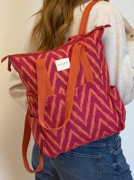 Mochila Bolso De La Mur Fuego 