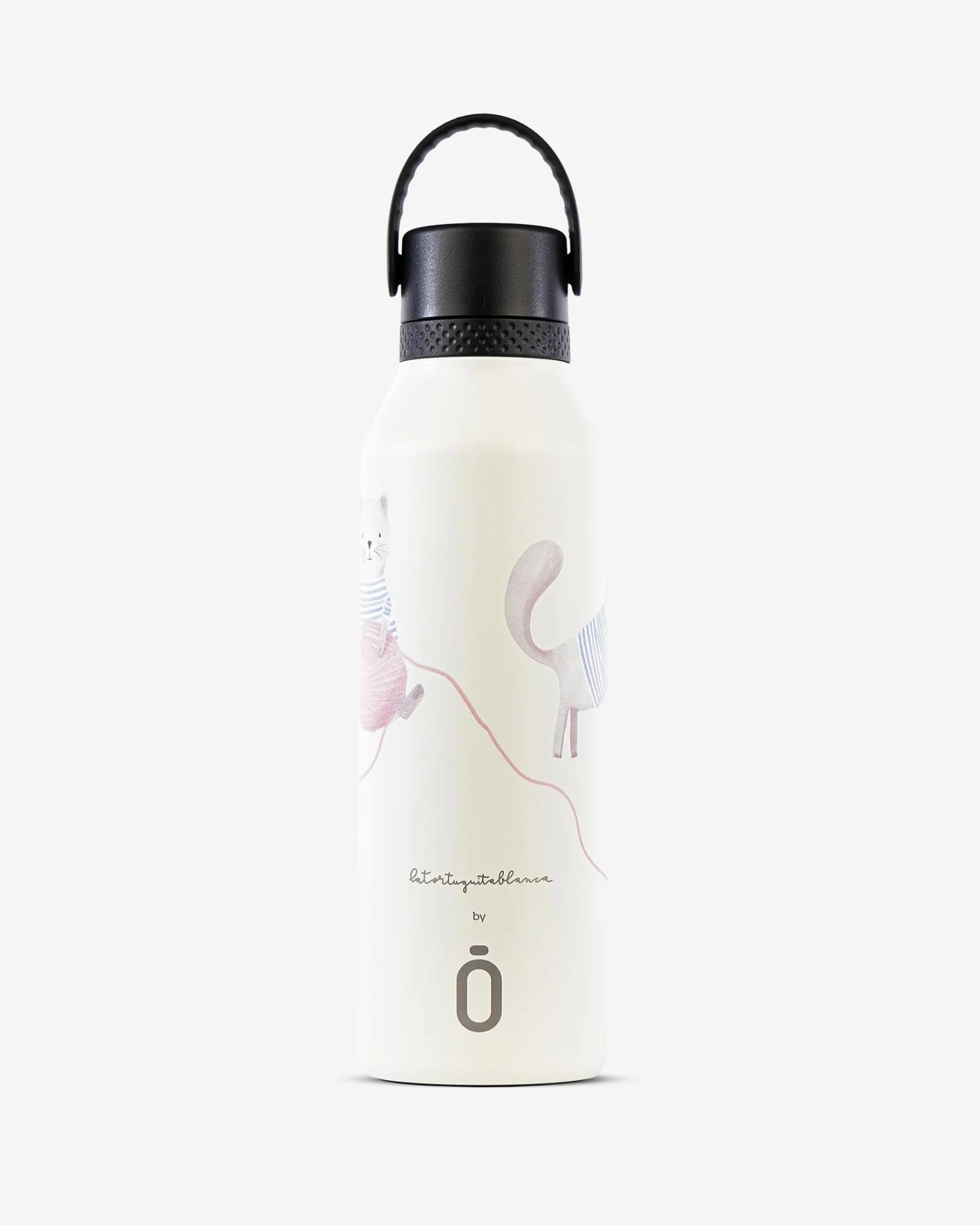 Botella Termo Runbott 600ML Tortuguita Blanca 973582