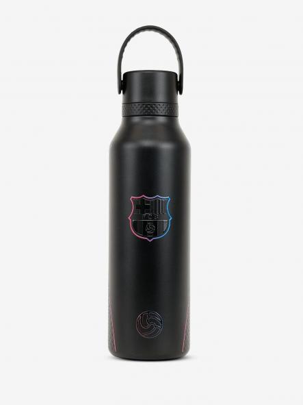 Botella Termo Runbott Barça - Texture Escudo "Ghosting" Black