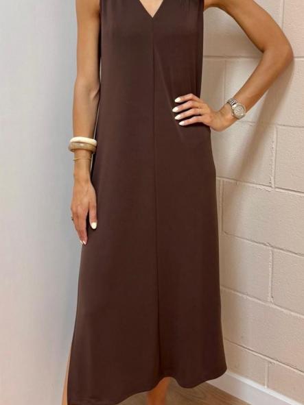 Vestido Lyra Marrón