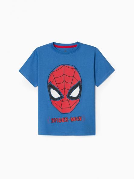 Camiseta Zippy Spiderman Azul