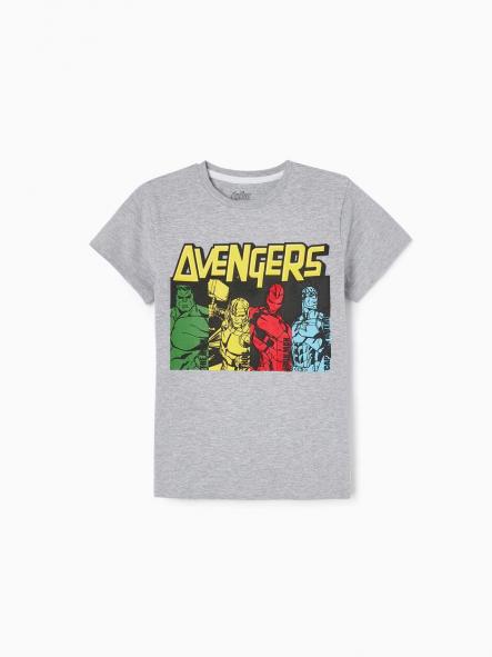 Camiseta Zippy Avengers Gris