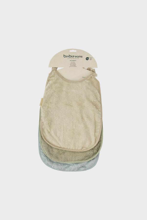 Babero Bimbidreams Basics Azul