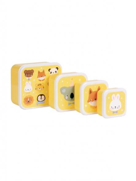 Set 4 Cajas A Little Lovely Company Animals [0]