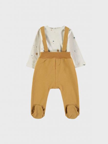 Peto + Camiseta BabyClic Five Stars