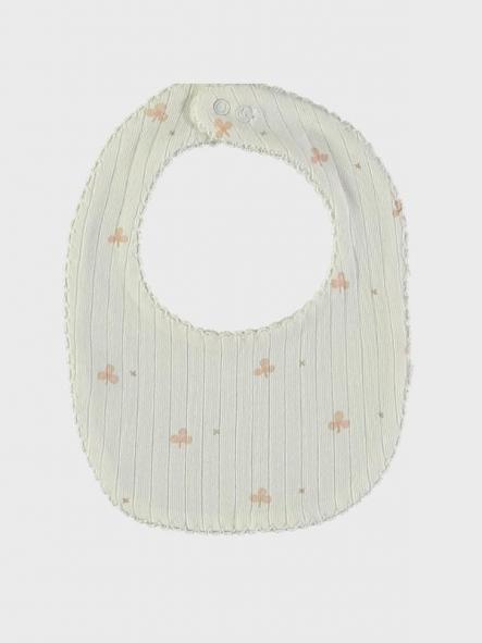 Babero Lillymom Clovers Nude