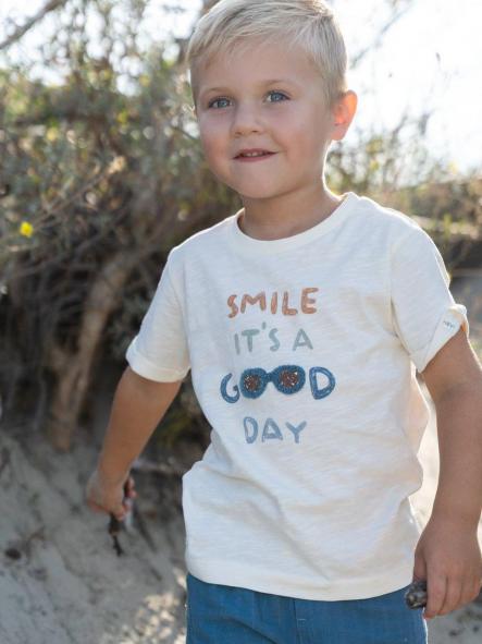 Camiseta Corto Little Dutch White