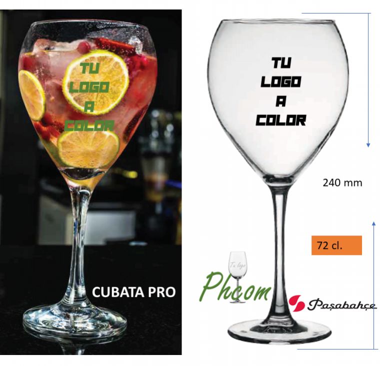 COPA GIN TONIC PERSONALIZADA, ALLEGRA 49 cl.