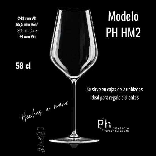 Copas de Vino Sopladas y Personalizadas [2]