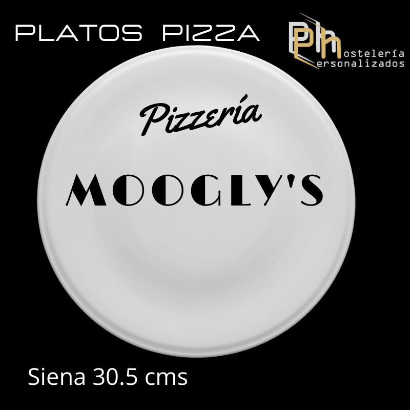 Plato de Pizza Personalizado Siena 30,5 cms.