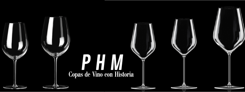 Copas de cristal soplado a mano PHM