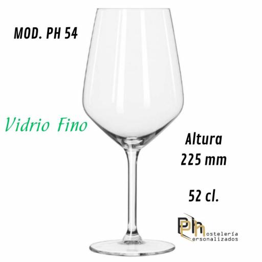 Copa de Vino Personalizada PH54 (52 cl): El Modelo Estratégico para Controlar la Rentabilidad