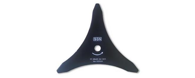 Cuchillas y discos de 3 puntas