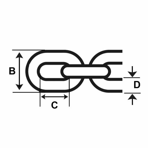 Cadena G80 E‑Medio · Desbroce forestal [1]