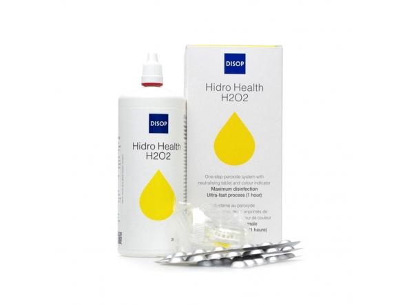 02. Peróxido Hidro Health H2O2 360 ml + 36 comprimidos