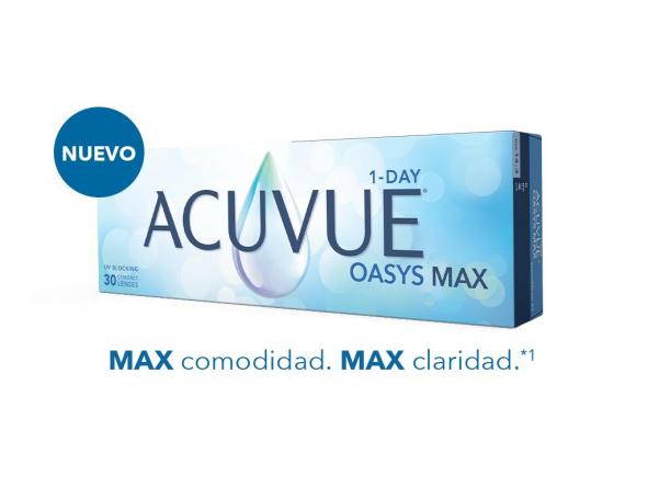 1•DAY ACUVUE® OASYS MAX® - 30 unidades