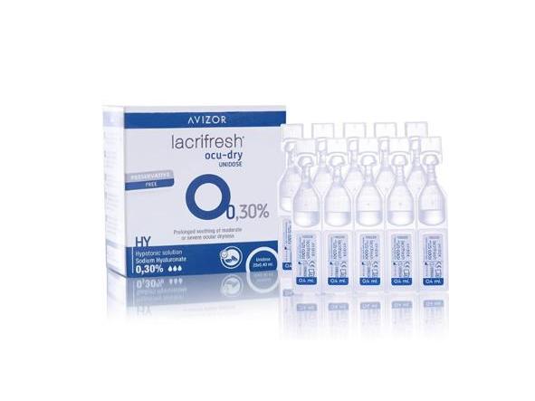 GOTAS LUBRICANTES AVIZOR LACRIFRESH OCU DRY 0.3% 20X0.4ML